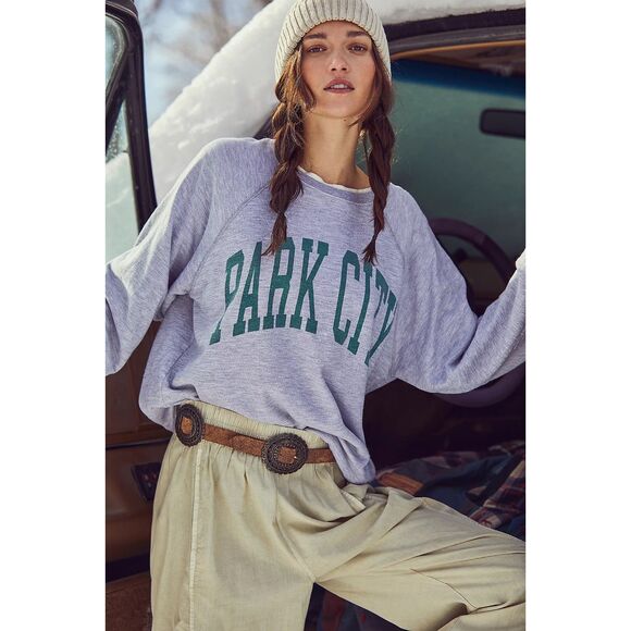 Free People Sweaters - Free People Retrobrand Park City Distressed Sweater NWT $98 retail Size Medium